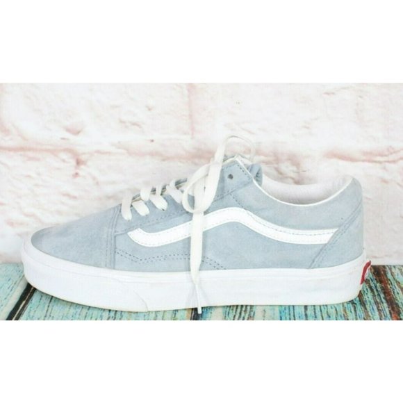 Vans Shoes - Vans Old Skool Blue Suede Scotchgard Lace Up Sneakers Shoes Size 7.5